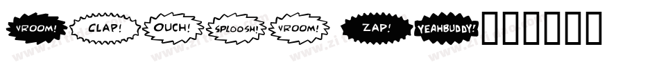 Comic FX字体转换